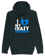 Crazy girlfriend Hanorac cu fermoar Unisex Connector
