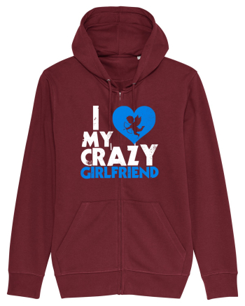 Crazy girlfriend Burgundy