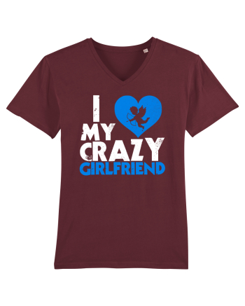 Crazy girlfriend Burgundy