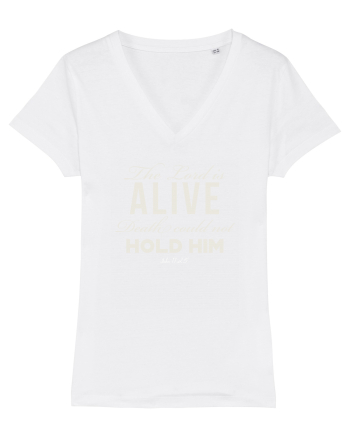 Death could not hold Him. White