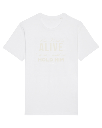 Death could not hold Him. White