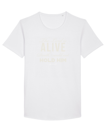 Death could not hold Him. White