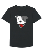 Catel Pitbull Tricou mânecă scurtă guler larg Bărbat Skater
