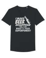 Make Beer disappear Tricou mânecă scurtă guler larg Bărbat Skater