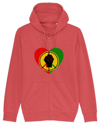 Peace Love Resist Carmine Red
