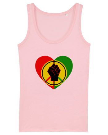 Peace Love Resist Cotton Pink