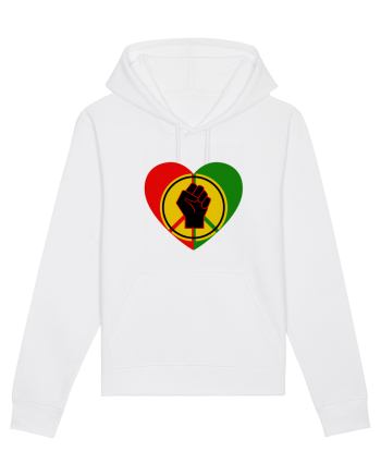 Peace Love Resist White
