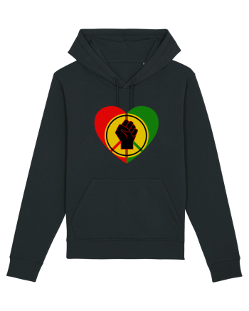 Peace Love Resist Black
