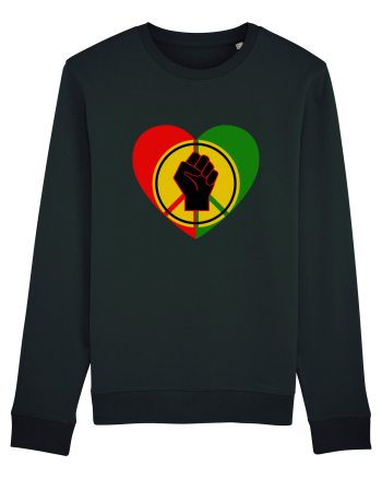 Peace Love Resist Black