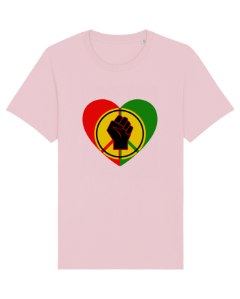 Peace Love Resist Cotton Pink