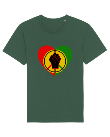 Peace Love Resist Bottle Green