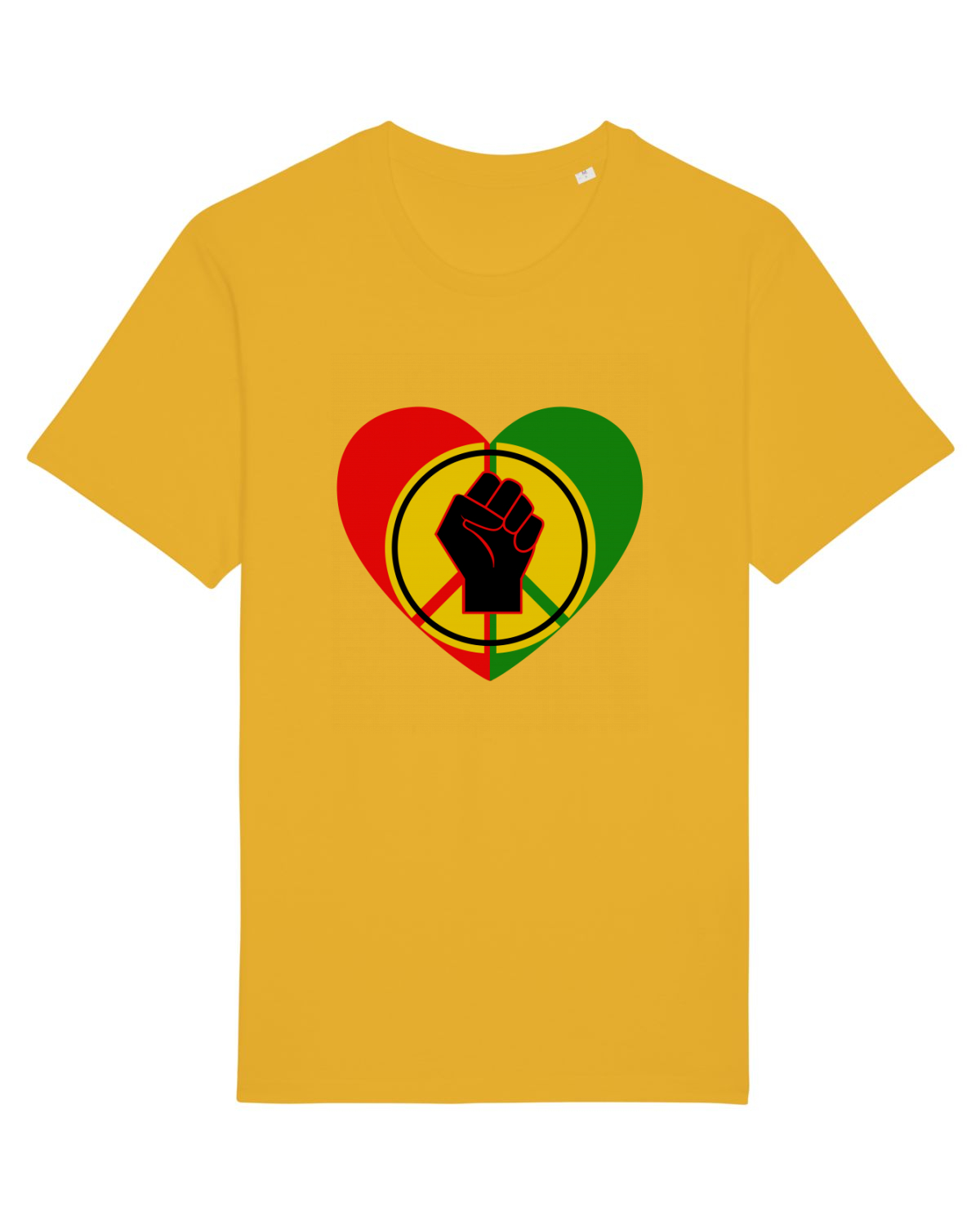 Tricou mânecă scurtă Unisex Rocker Spectra Yellow
