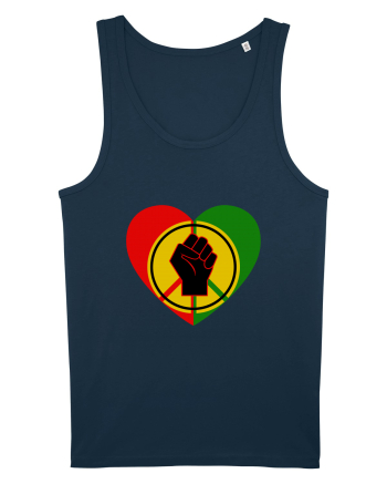 Peace Love Resist Navy