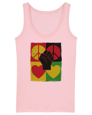 Peace Love Resist Cotton Pink