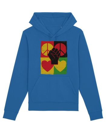 Peace Love Resist Royal Blue