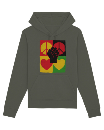 Peace Love Resist Khaki