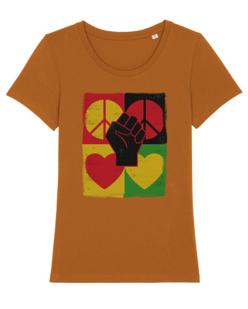 Peace Love Resist Roasted Orange