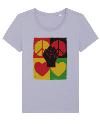 Peace Love Resist Lavender