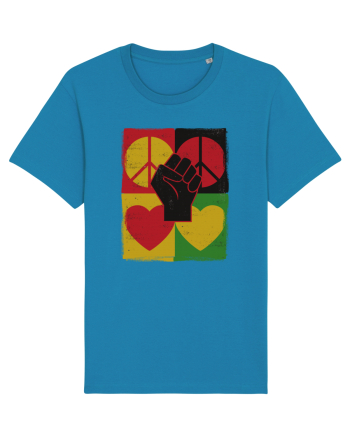 Peace Love Resist Azur