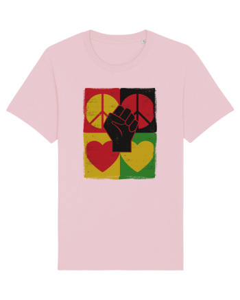 Peace Love Resist Cotton Pink