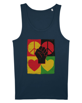 Peace Love Resist Navy