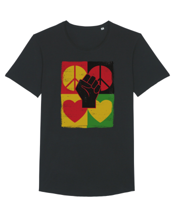 Peace Love Resist Black