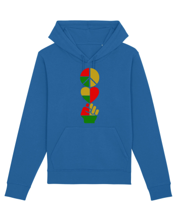 Peace Love Resist Royal Blue