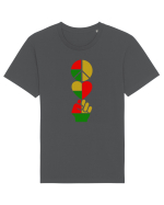Peace Love Resist Tricou mânecă scurtă Unisex Rocker