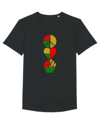 Peace Love Resist Black