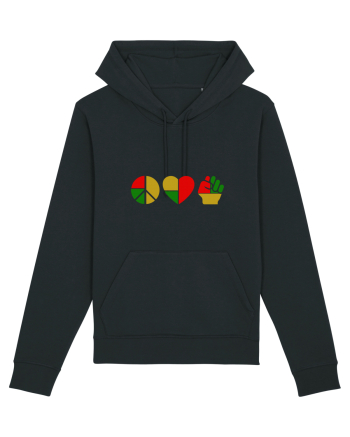 Peace Love Resist Black