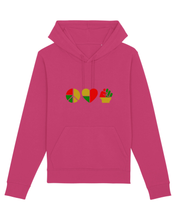 Peace Love Resist Raspberry
