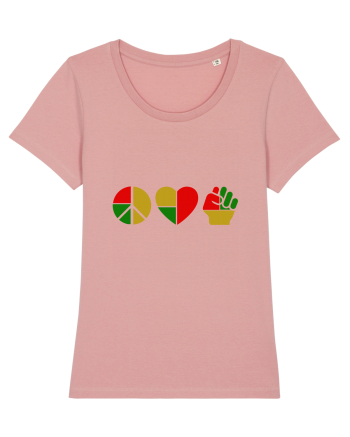 Peace Love Resist Canyon Pink