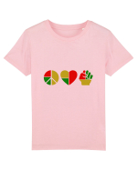 Peace Love Resist Tricou mânecă scurtă  Copii Mini Creator