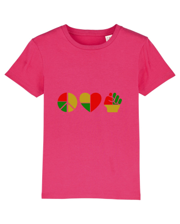 Peace Love Resist Raspberry