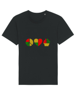 Peace Love Resist Tricou mânecă scurtă Unisex Rocker