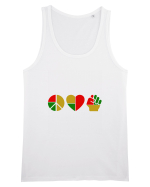 Peace Love Resist Maiou Bărbat Runs
