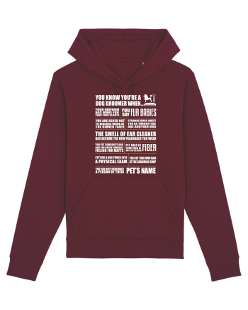 Love Dogs Burgundy