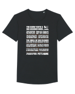 Love Dogs Tricou mânecă scurtă guler larg Bărbat Skater