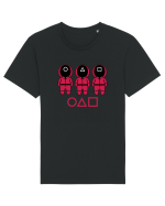 Gardieni Jocul Calamarului Soldati Tricou mânecă scurtă Unisex Rocker