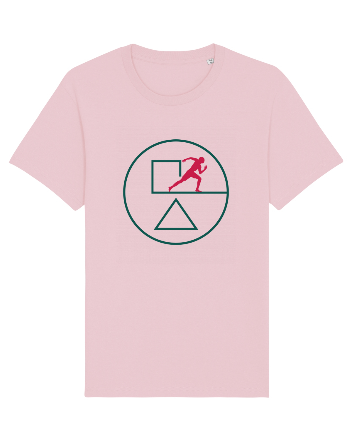 Tricou mânecă scurtă Unisex Rocker Cotton Pink