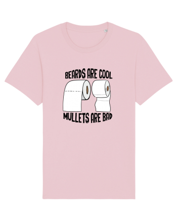 Beards are Cool Cotton Pink