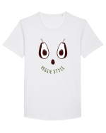 Vegan  Tricou mânecă scurtă guler larg Bărbat Skater
