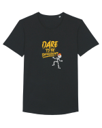 Dare to be different Tricou mânecă scurtă guler larg Bărbat Skater