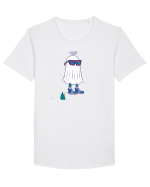 Cool Ghost Tricou mânecă scurtă guler larg Bărbat Skater