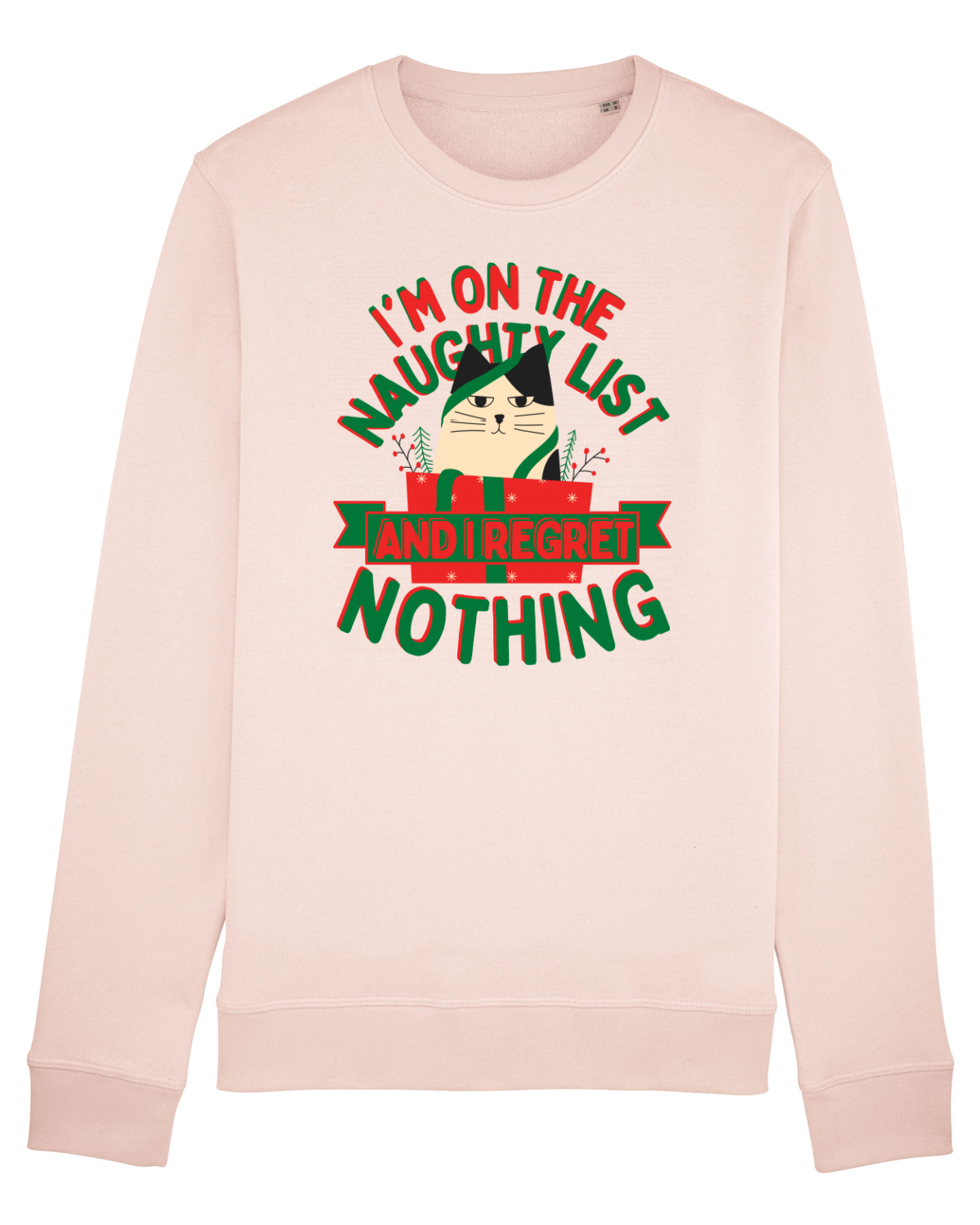 Bluză mânecă lungă Unisex Rise Candy Pink
