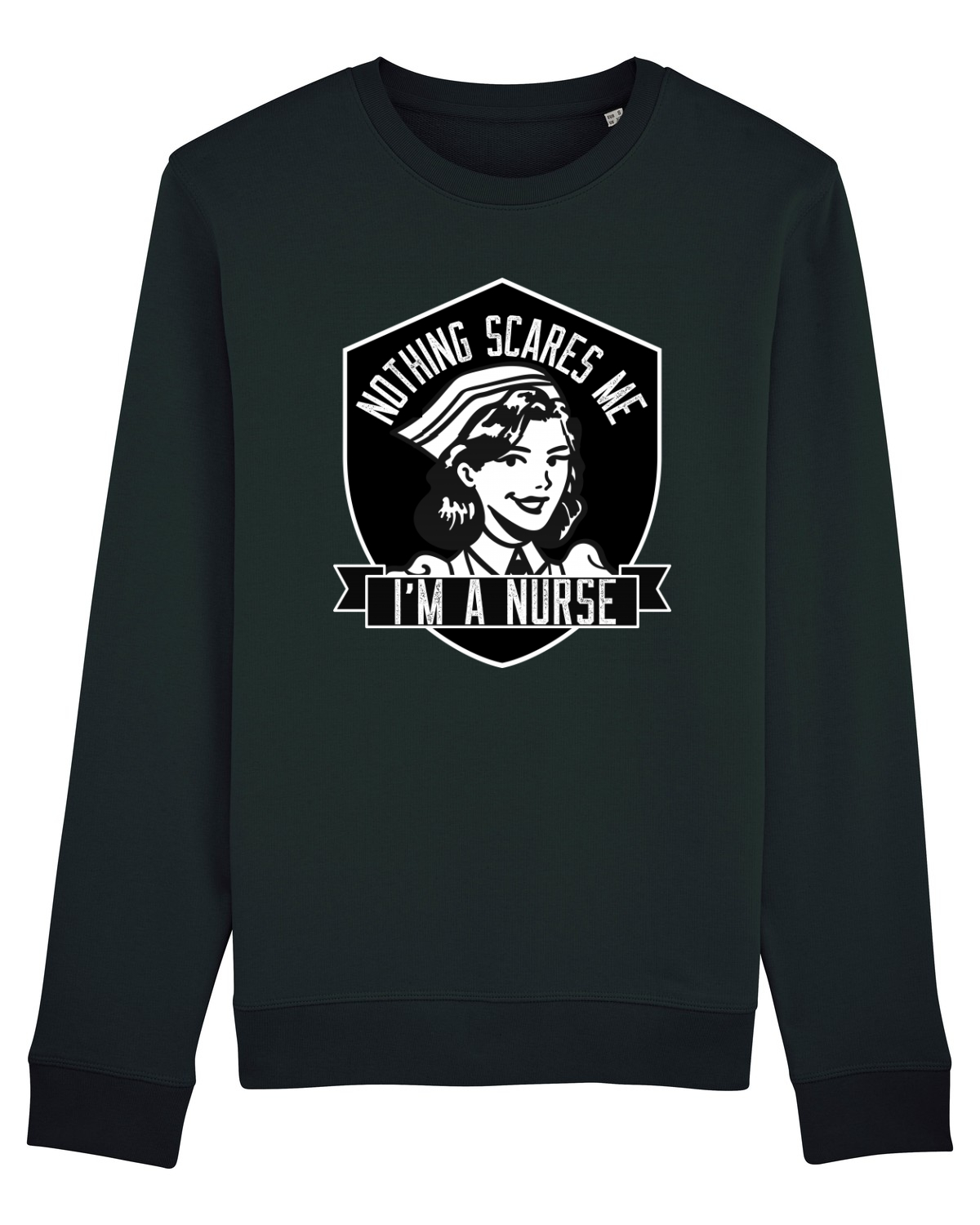 Bluză mânecă lungă Unisex Rise Black