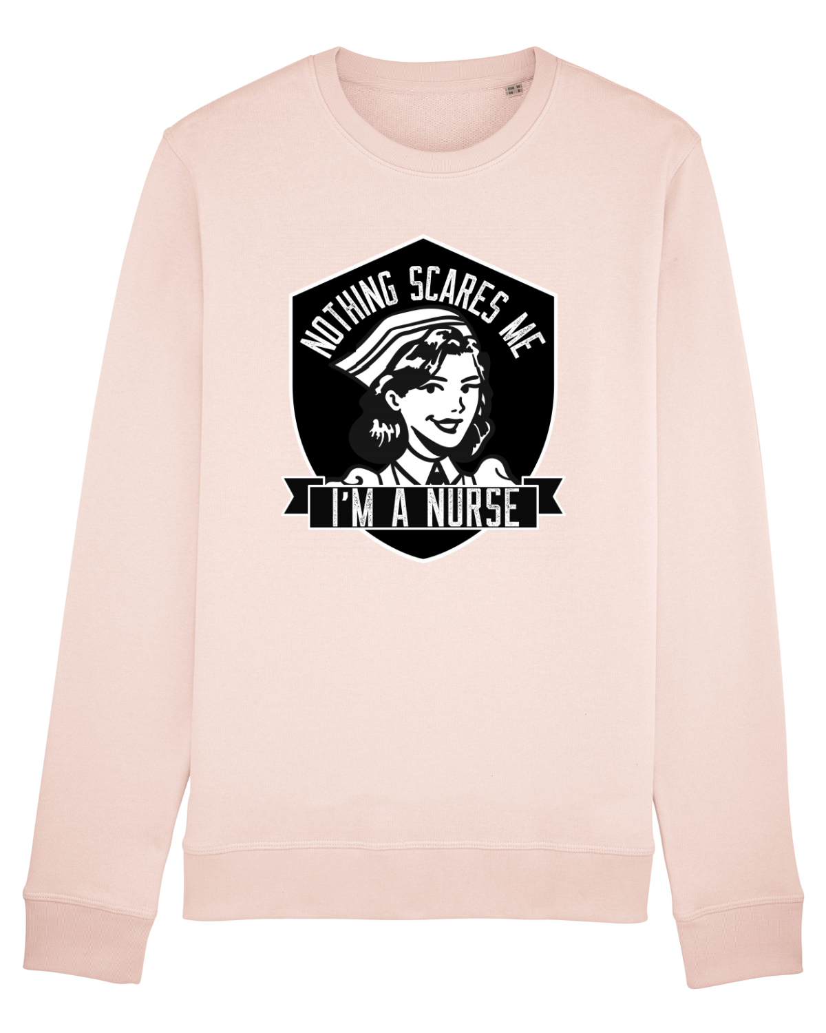 Bluză mânecă lungă Unisex Rise Candy Pink