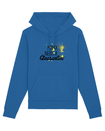 Quarantini Mama Royal Blue