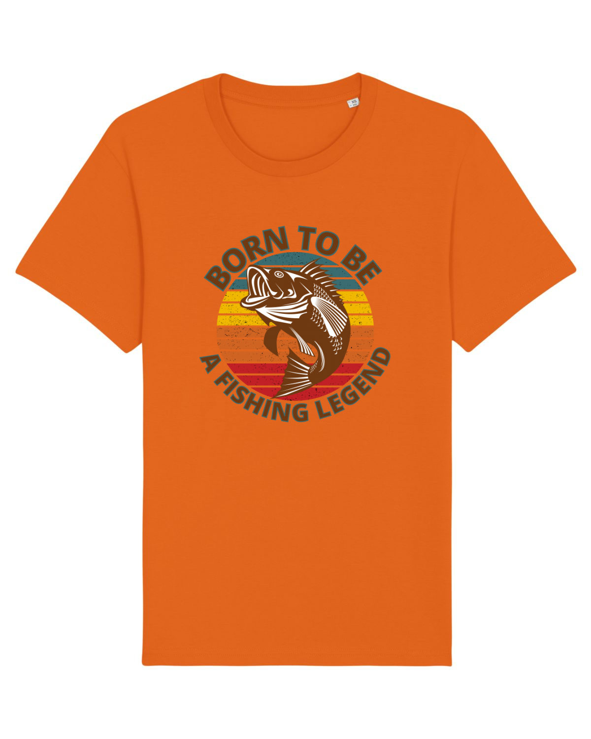 Tricou mânecă scurtă Unisex Rocker Bright Orange