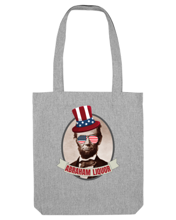 Amuzant Abraham Lincoln Heather Grey